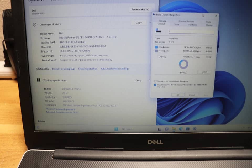 Dell Inspiron 15 3583 Computers 256GB 8GB Used - Good