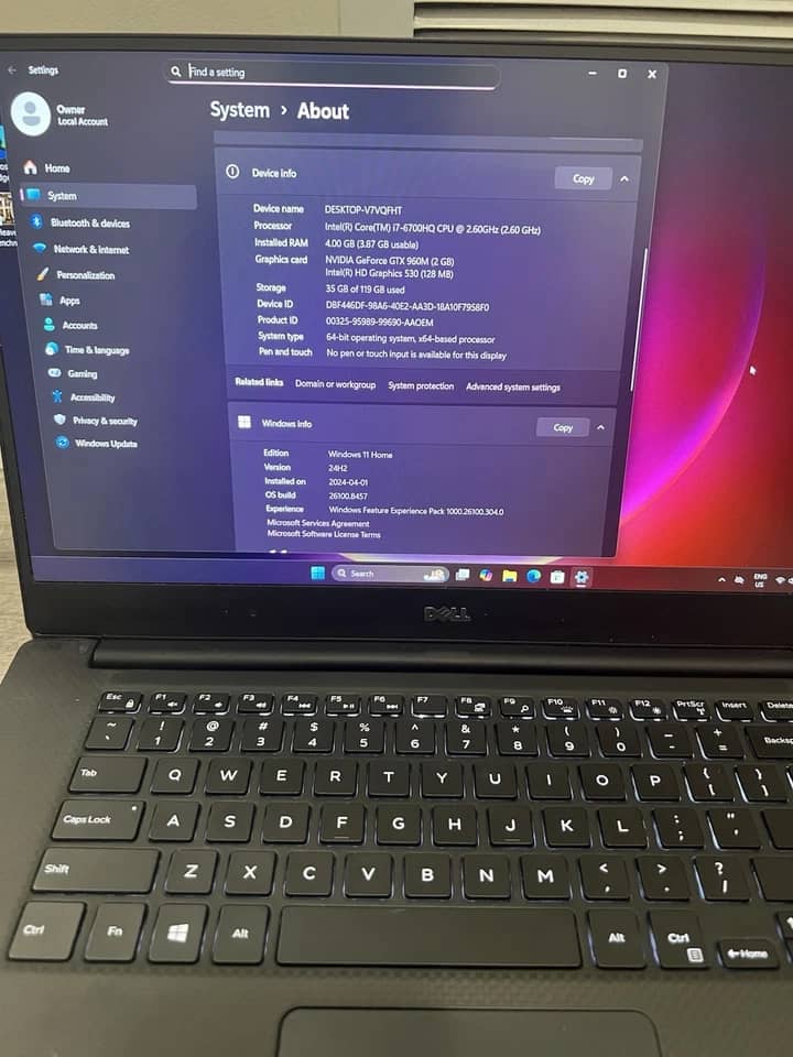 Dell XPS 15 9550 Computers 1000GB 16GB New
