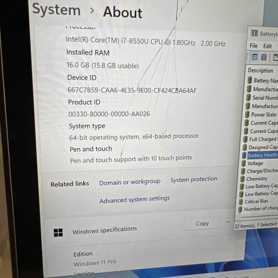 Dell Inspiron 5379 Computers 1TB 8GB For parts or not working