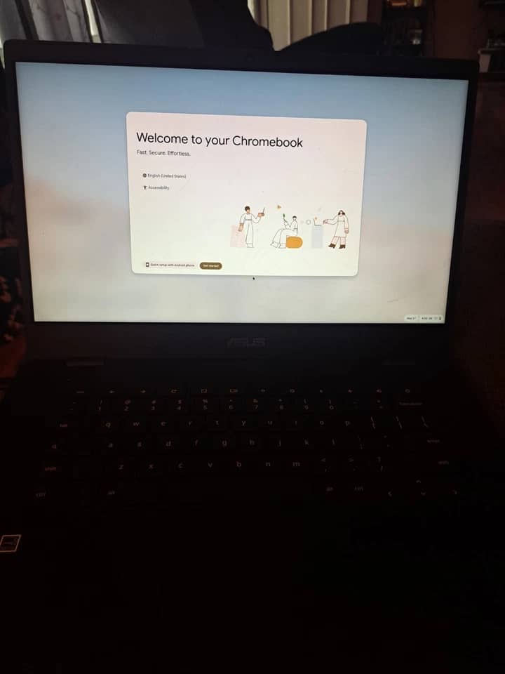 ASUS Chromebook CX1500CNA Computers 64GB 4GB Refurbished - Excellent