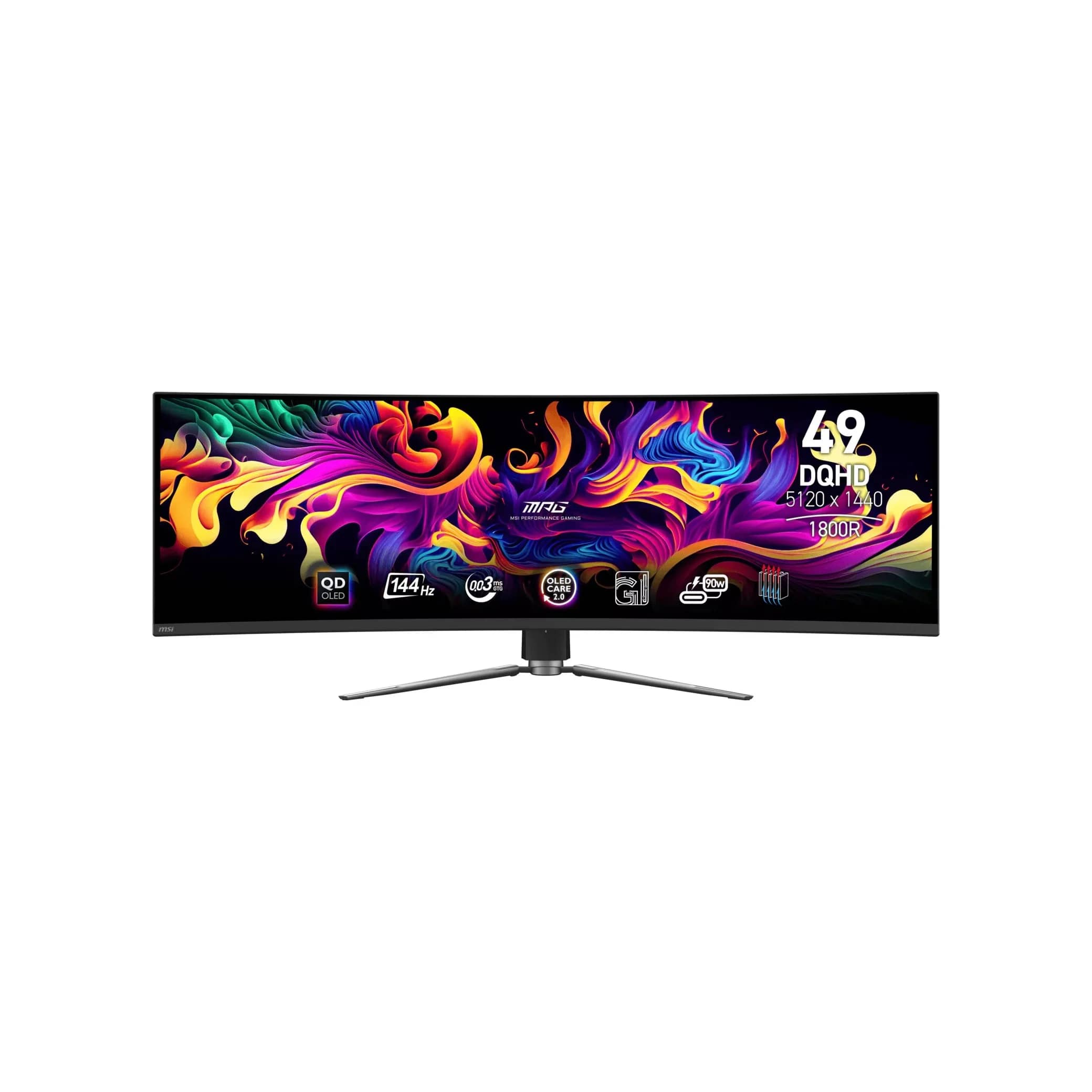 MSI MPG 491CQP QD-OLED Monitors Black New