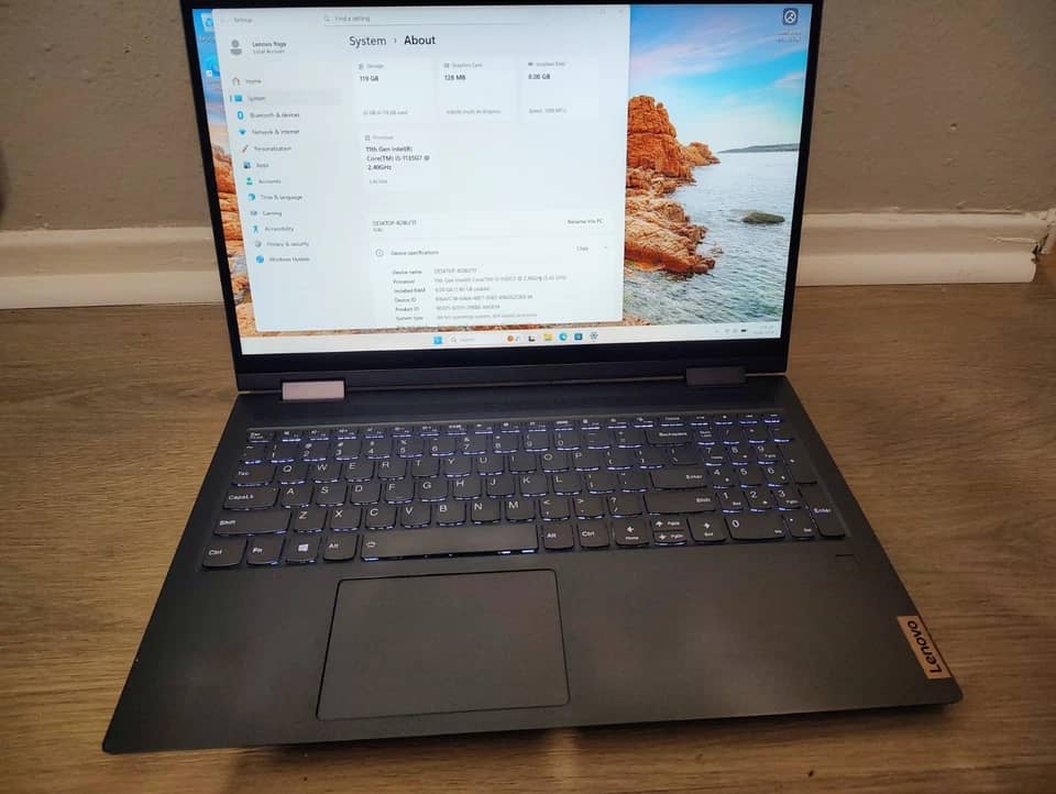 Lenovo Yoga 7 15ITL5 Computers 256GB 8GB Used - Good