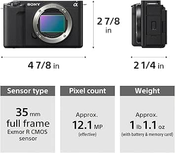 Sony ZV-E1 Digital Cameras White New