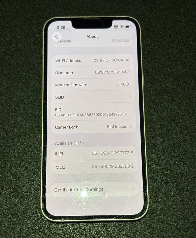 Apple iPhone 13 mini Cell Phones Blue 256G Unlocked New