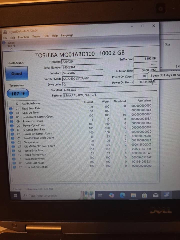 Dell Latitude 6330 Computers 1TB 16GB Used - Good