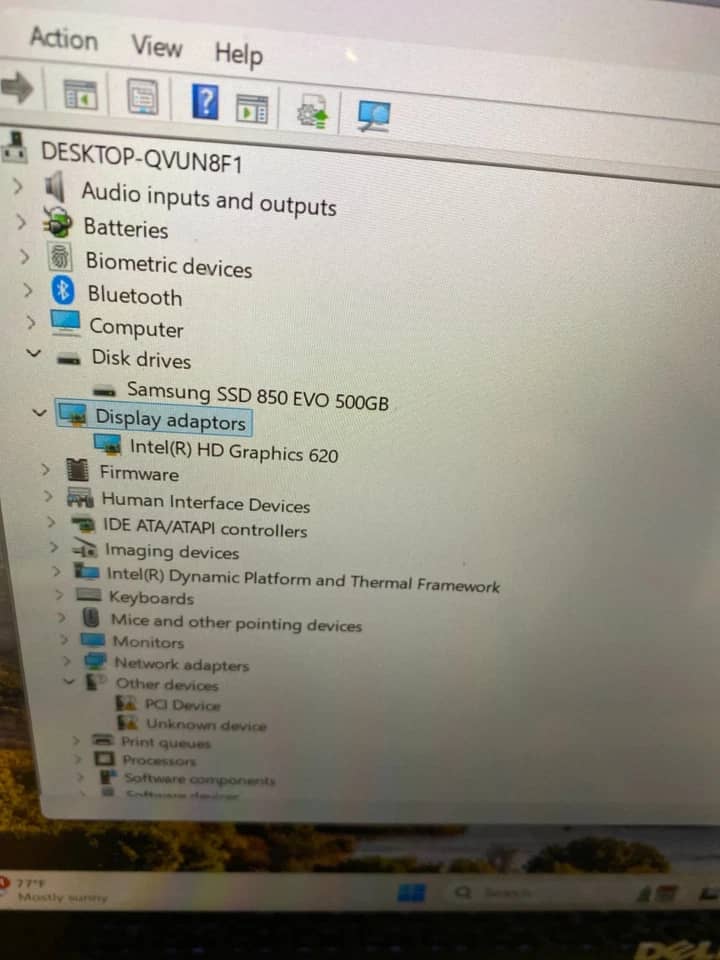Dell Inspiron 13 5378 Computers NO HDD 8GB Used - Good
