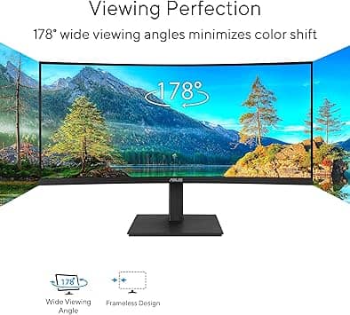 ASUS VA34VCPSR Monitors New