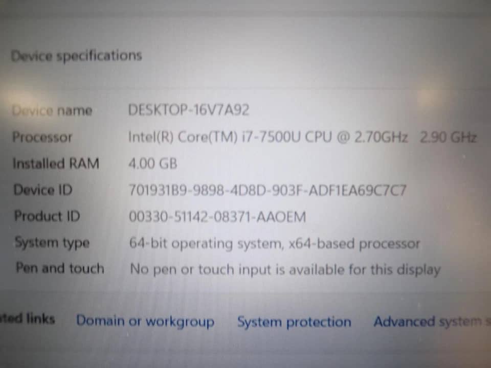 Lenovo ThinkPad E570 Computers 128GB 8GB Used - Good