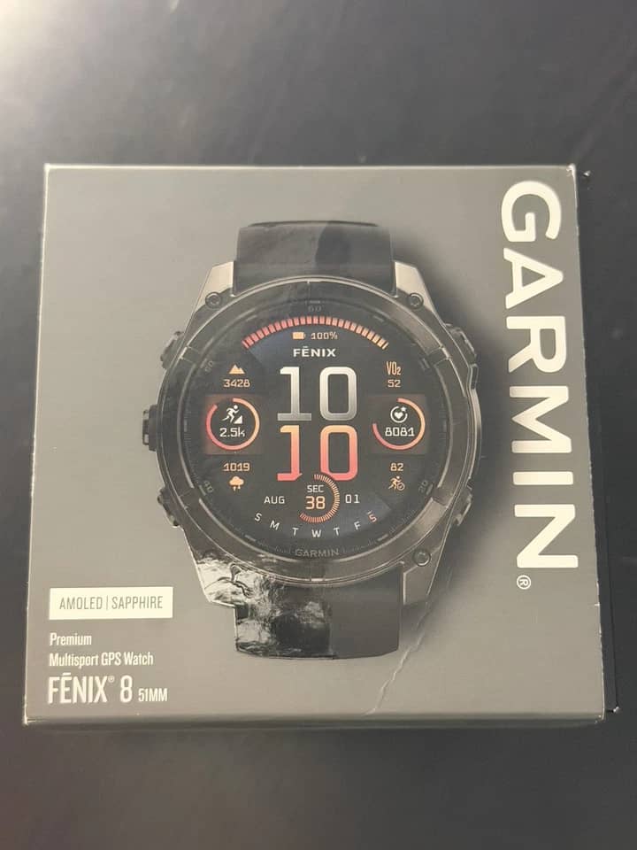 Garmin Garmin Fenix 8 Smartwatches Silver 43mm New