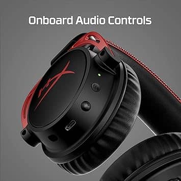HyperX Cloud Alpha Headphones & Earbuds Red New