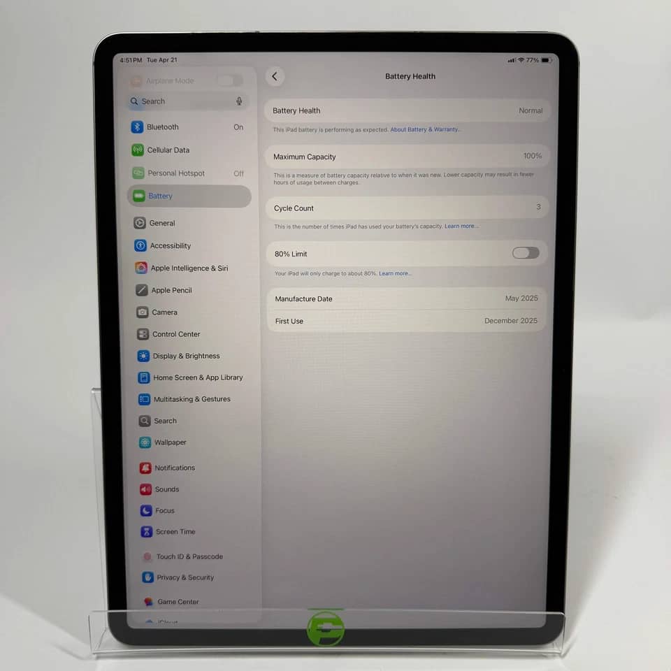 Apple iPad Air M3 Tablets Gray 128GB New