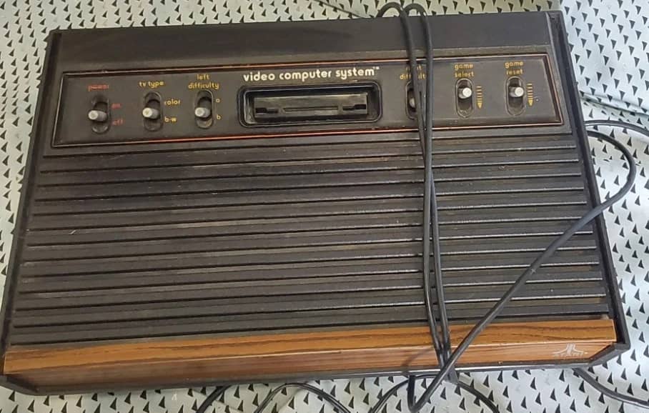 Atari Atari Official 2600+ Console & Joystick Video Game Consoles Black Console Only Used - Good