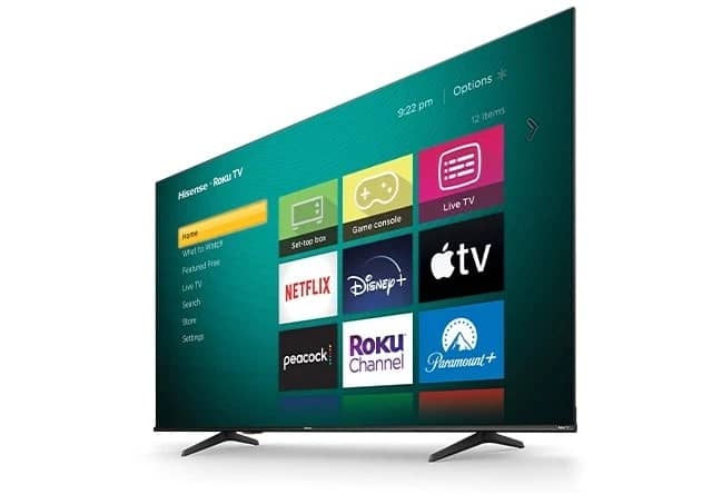 Hisense 65R6E4 TVs Black New