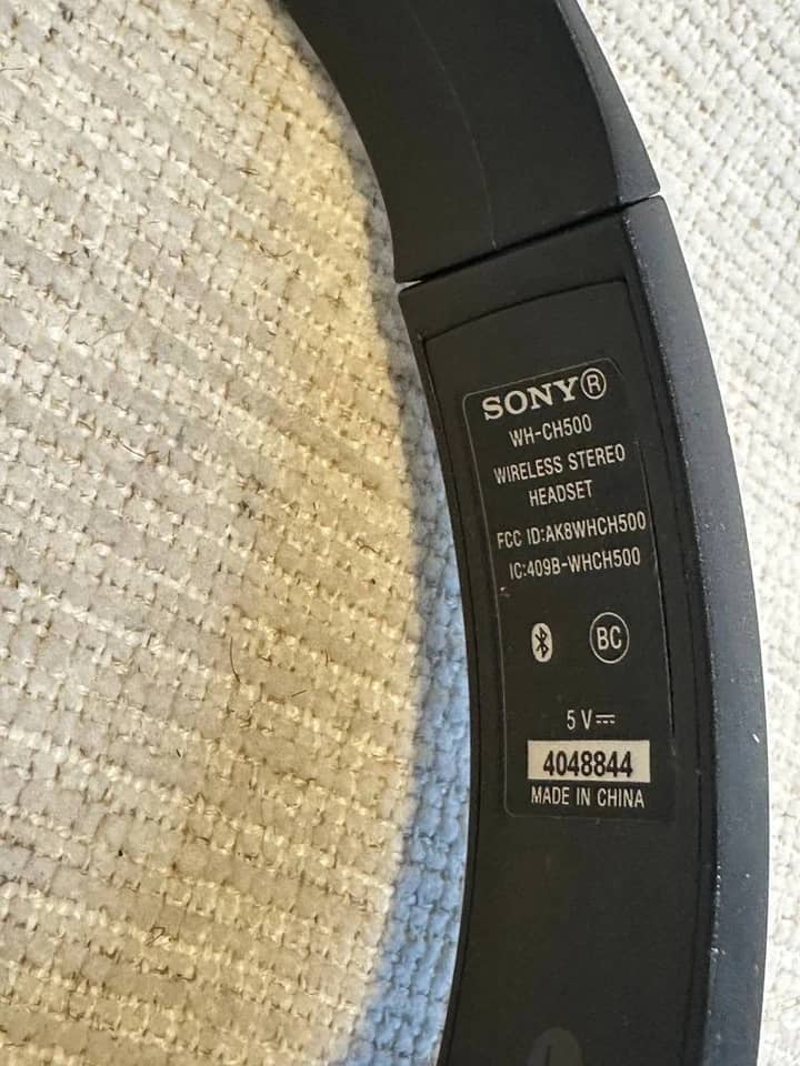 Sony WH-CH500 Headphones & Earbuds Blue Used - Good