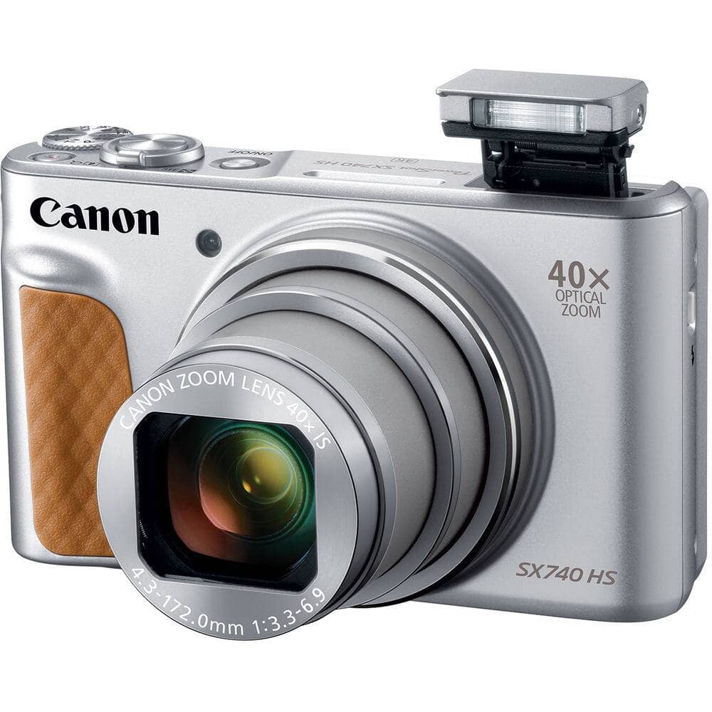 Canon PowerShot SX740 HS Digital Cameras Silver New