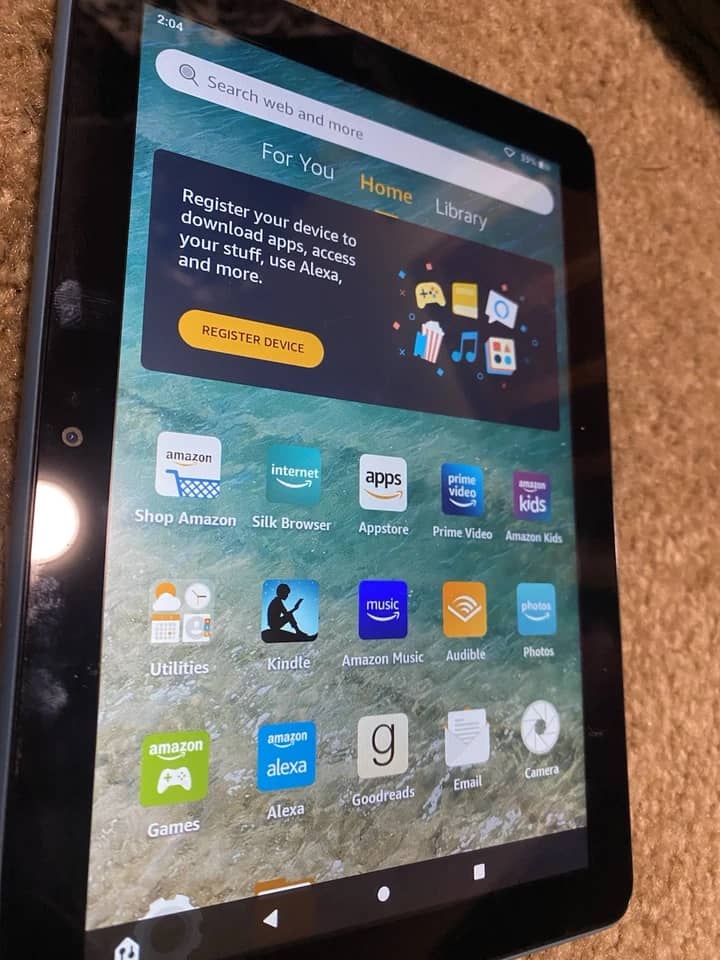 Amazon Fire HD 8 10th Tablets Black 32GB New