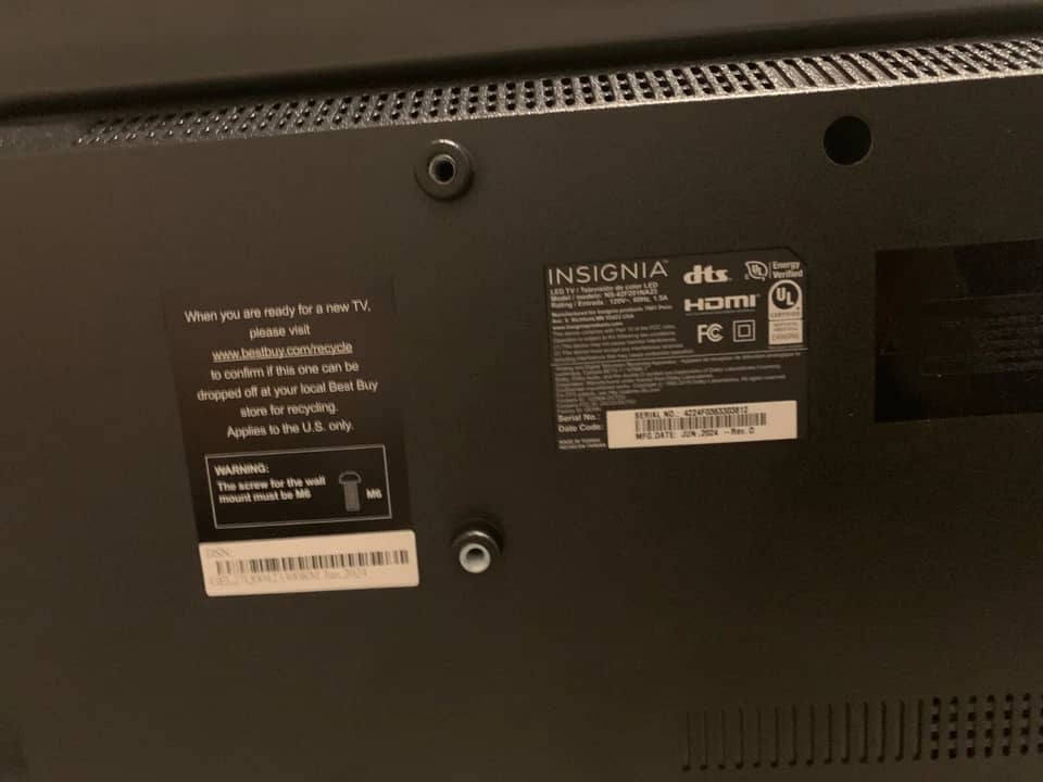 Insignia class f20 series TVs Black New