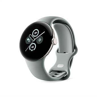 Google Pixel Watch 2 Smartwatches Silver 41mm LTE Active Band New