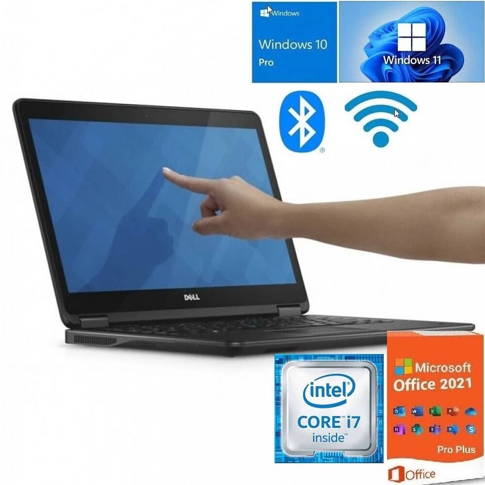 Dell Latitude 7250 Computers 128GB 8GB Used - Good