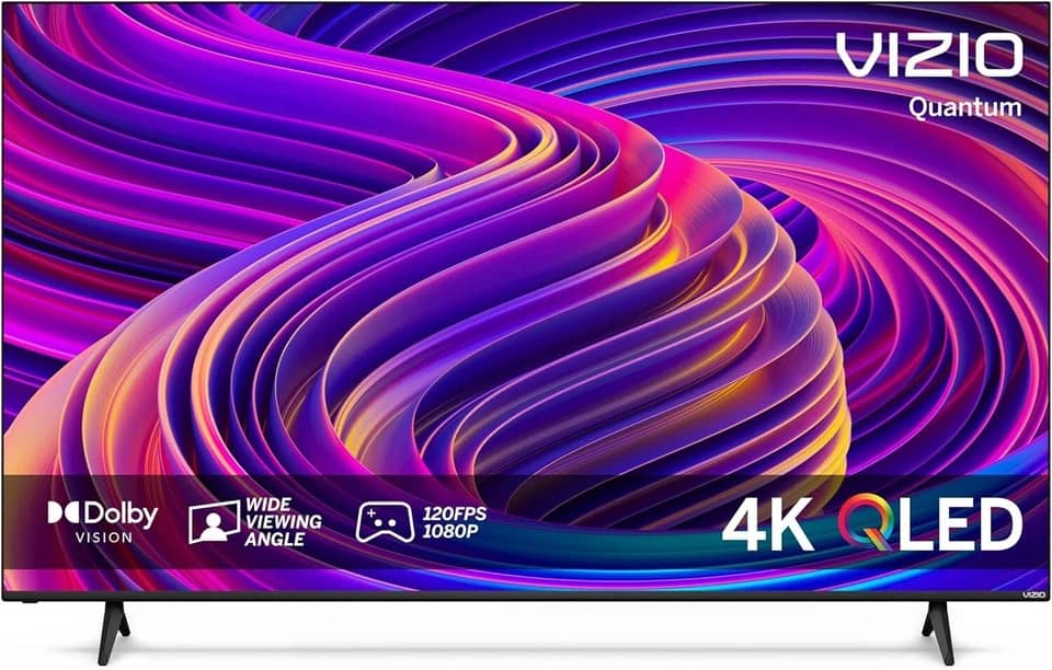 VIZIO m55q6-l4 TVs Black Open-Box Excellent