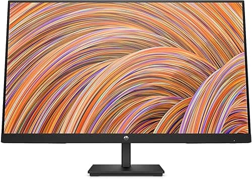 HP V27i G5 Monitors Black Refurbished - Excellent