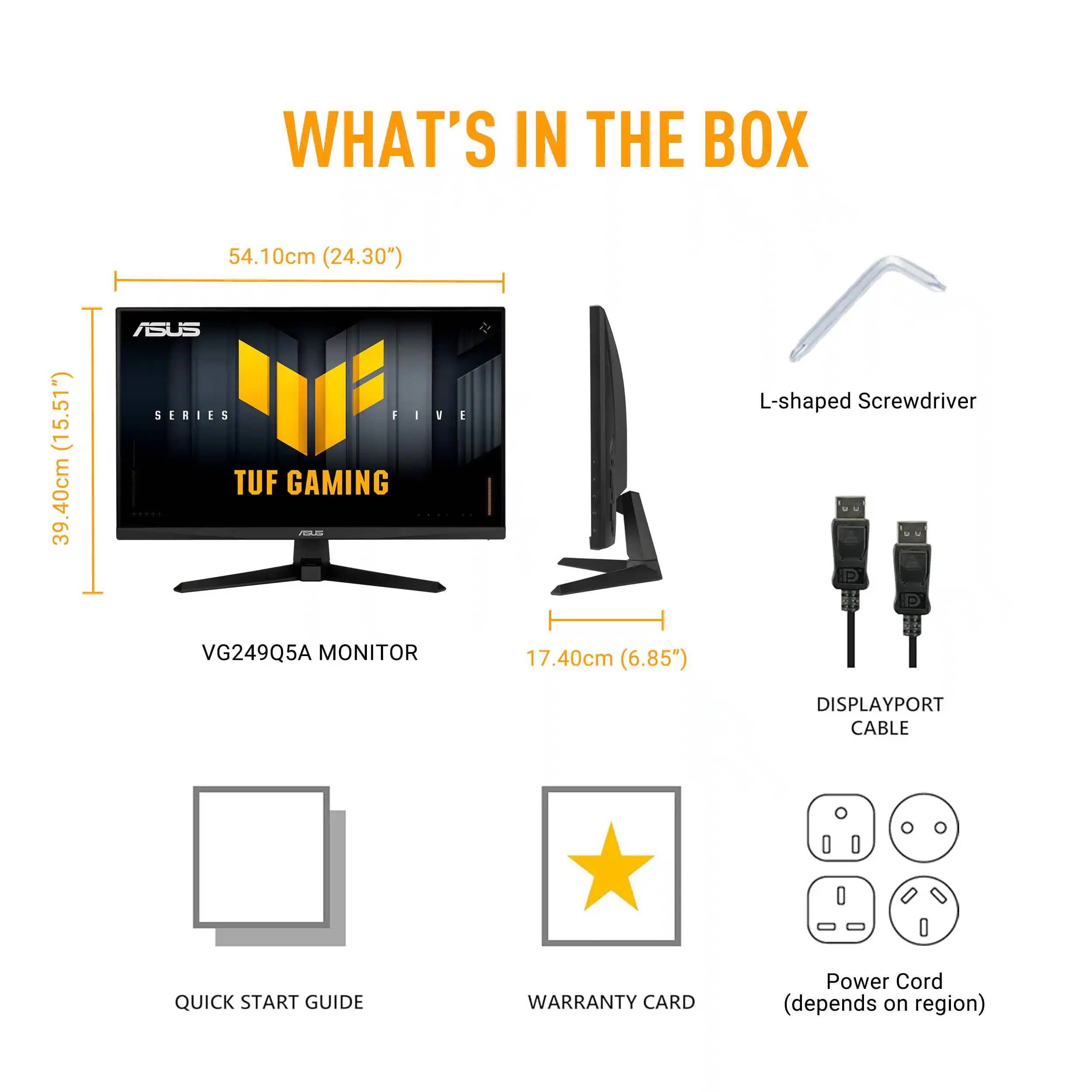 ASUS VG249Q5A Monitors New