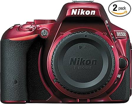 Nikon D5500 Digital Cameras Red New