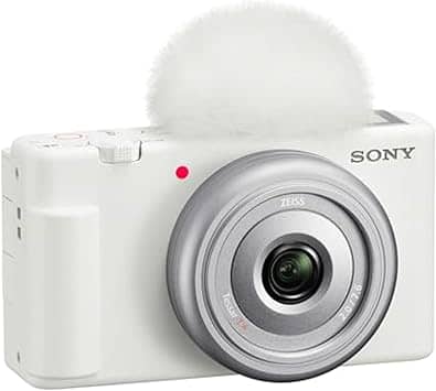 Sony ZV-1F Digital Cameras White New