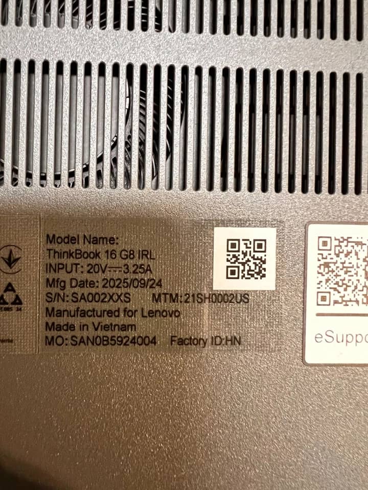 Lenovo 21SH0002US Computers 512GB 16GB New