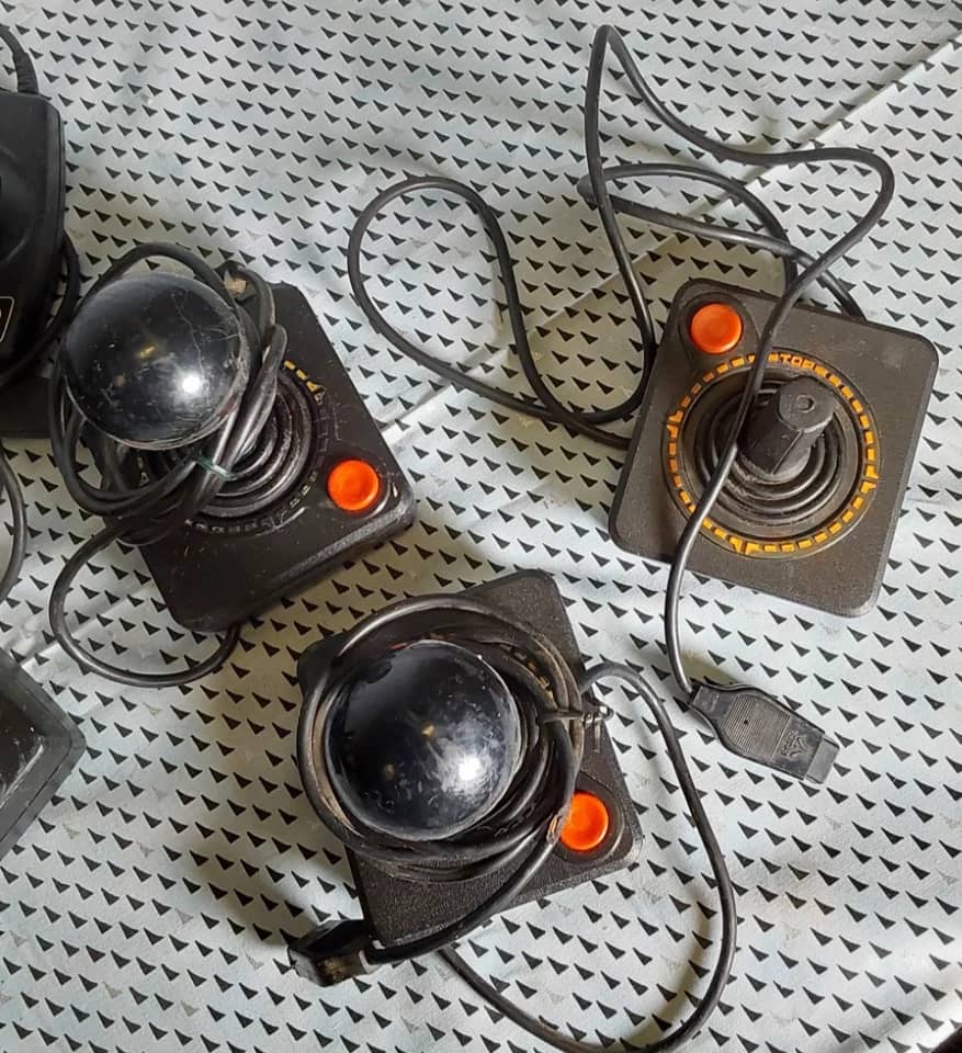 Atari Atari Official 2600+ Console & Joystick Video Game Consoles Black Console Only Used - Good