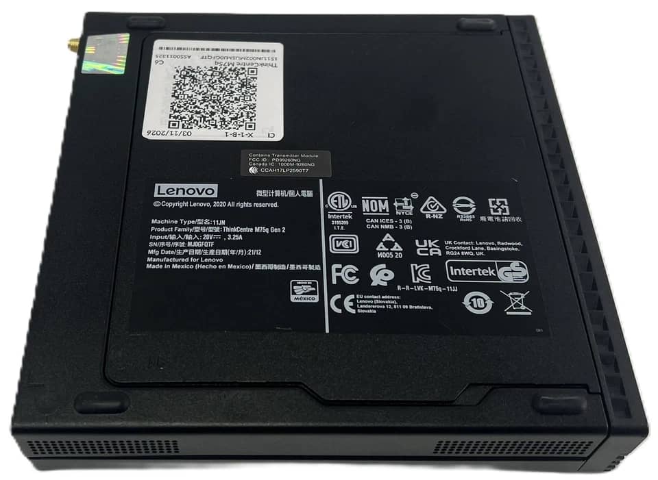 Lenovo ThinkCentre M75q Gen 2 Computers 128GB 16GB Used - Good