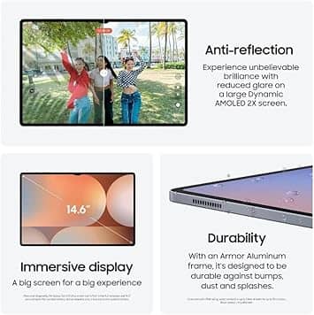 Samsung Galaxy Tab S10 Ultra Tablets Silver 512GB Refurbished - Excellent 14.6"