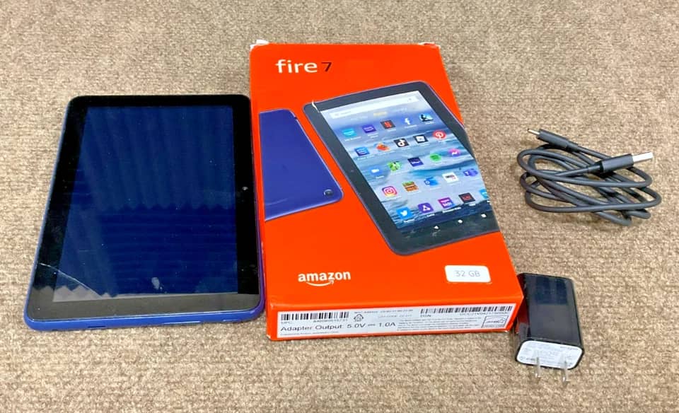 Amazon Fire 7 12th Tablets Black 16GB New