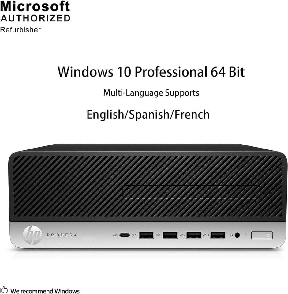 HP ProDesk 600 G3 Computers 1000GB 32GB Refurbished - Excellent