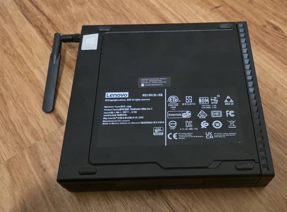 Lenovo ThinkCentre M80Q G4 Computers 120GB 4GB Used - Good