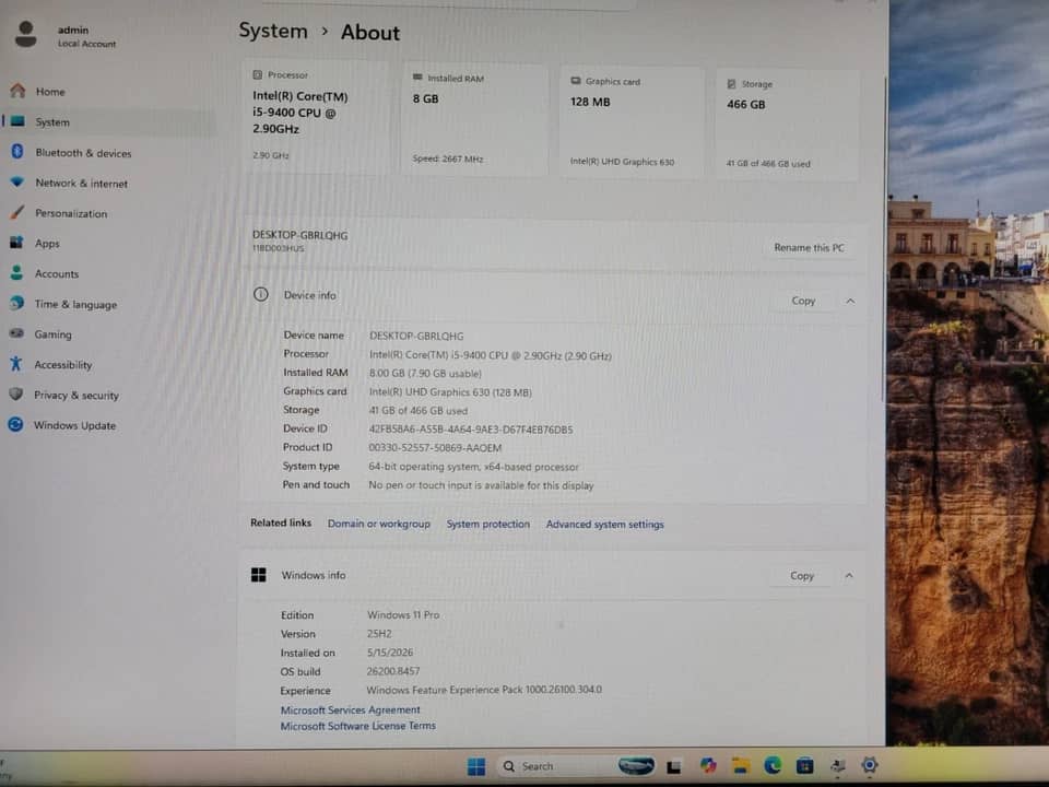 Lenovo ThinkCentre M720e SFF Computers 1000GB 8GB Refurbished - Acceptable