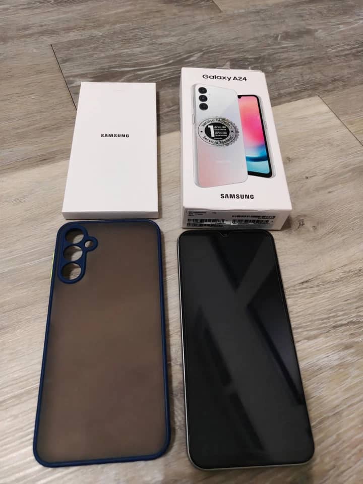 Samsung Galaxy A24 Cell Phones Black Unlocked 128GB Open-Box Excellent