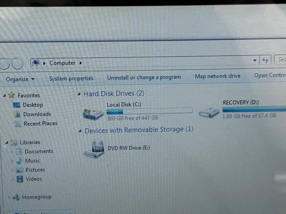 HP Envy 14 Computers 500GB 6GB Used - Good
