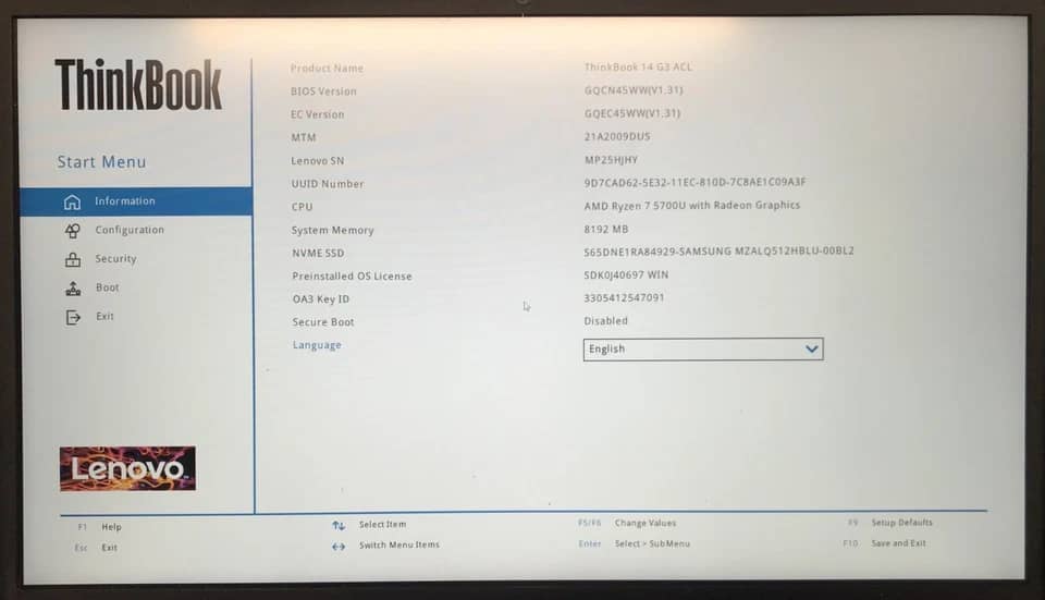 Lenovo ThinkBook 14 G3 Computers 4TB 24GB New