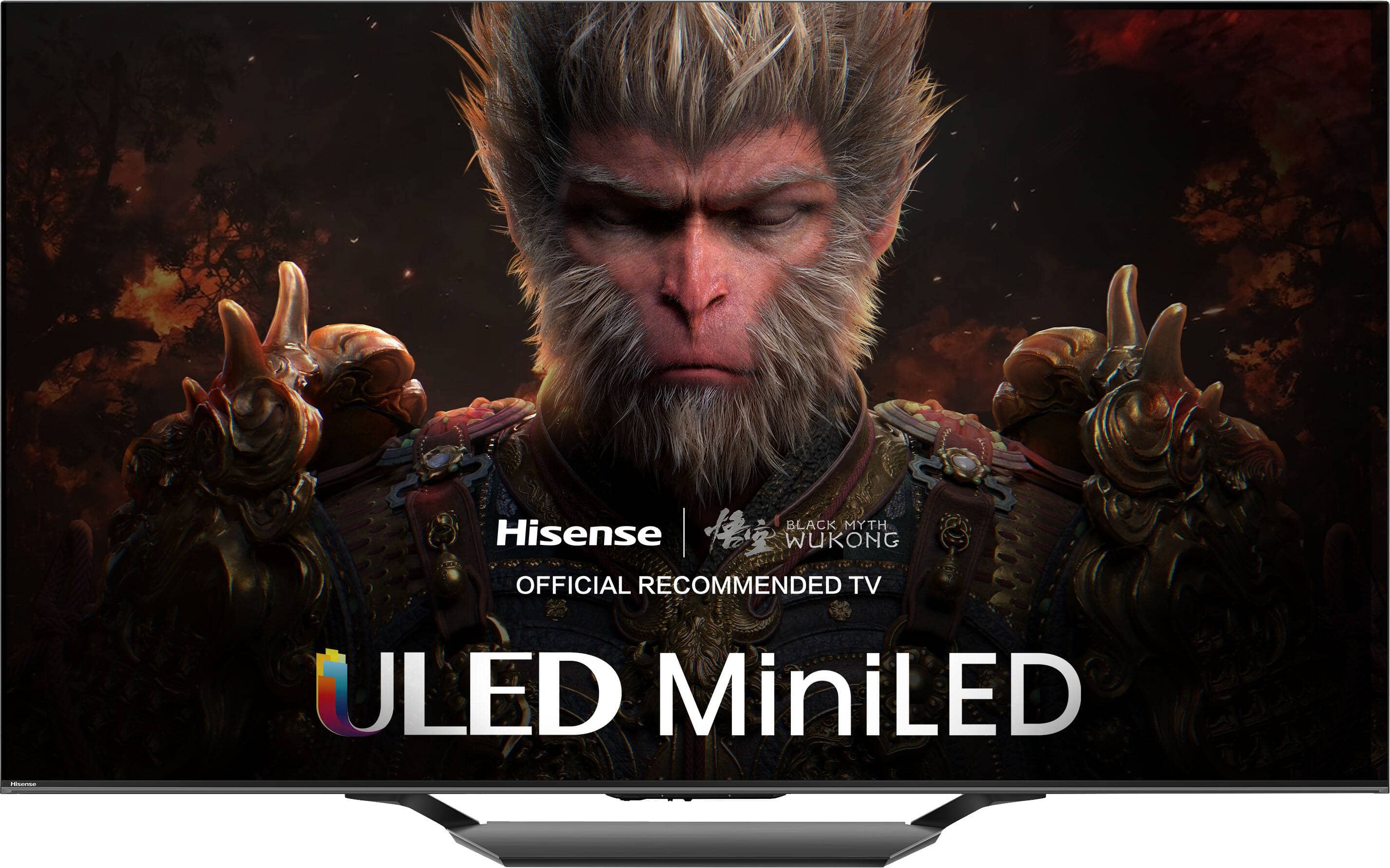 Hisense U7N TVs Black Open-Box Excellent