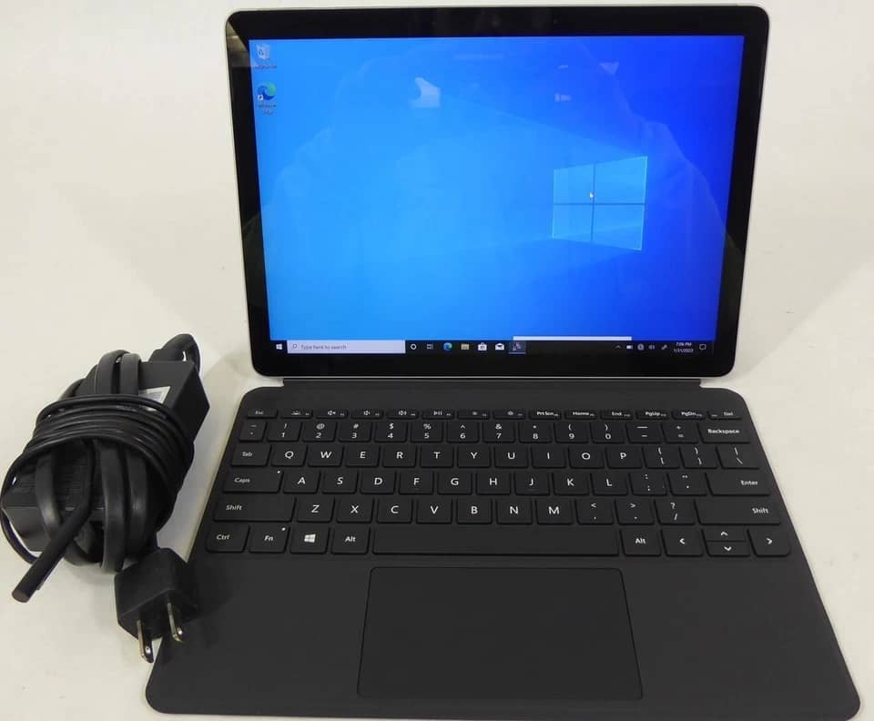 Microsoft Surface Go 1 Tablets Silver 64GB Open-Box Excellent