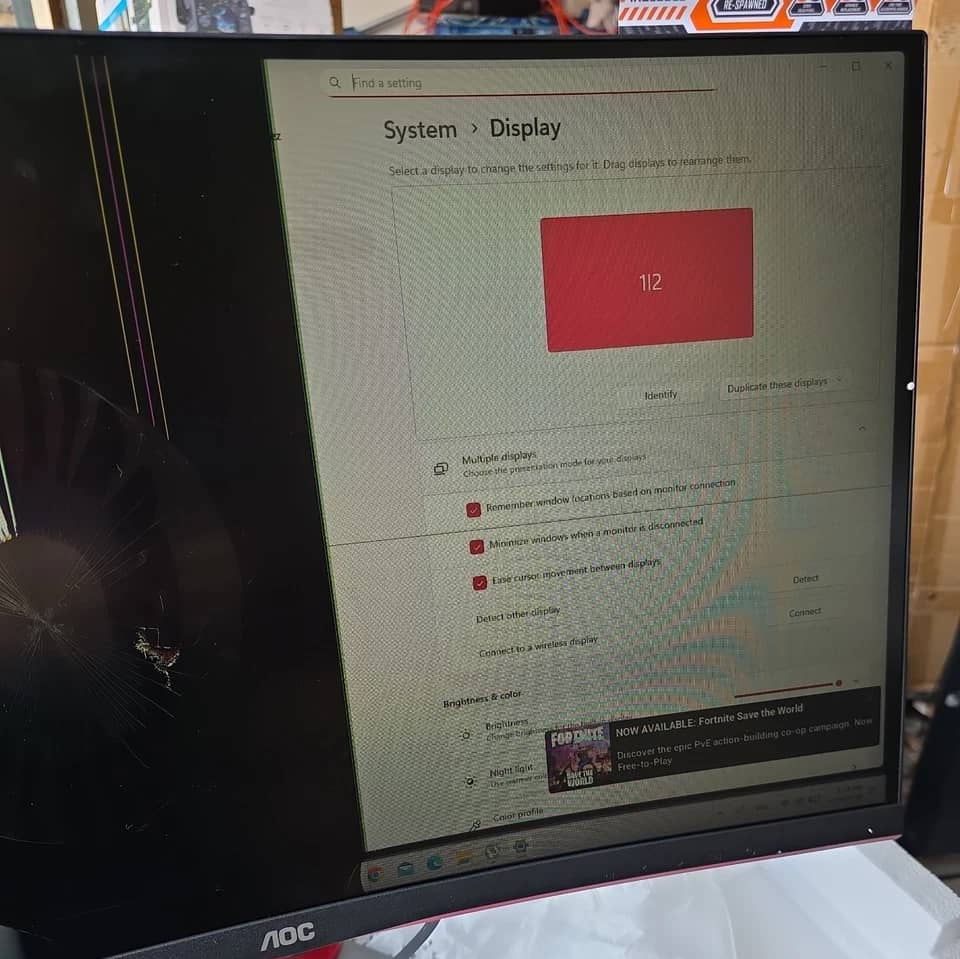 AOC C27G2Z Monitors Black New