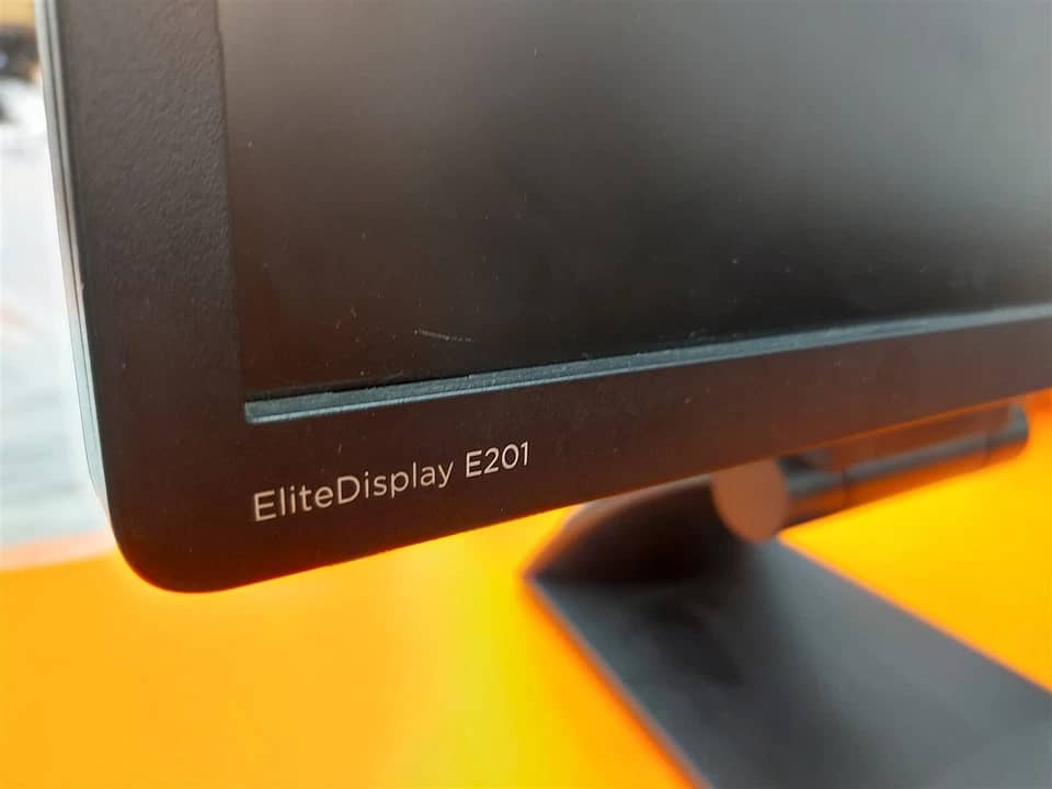 HP E201 Monitors Black Used - Good