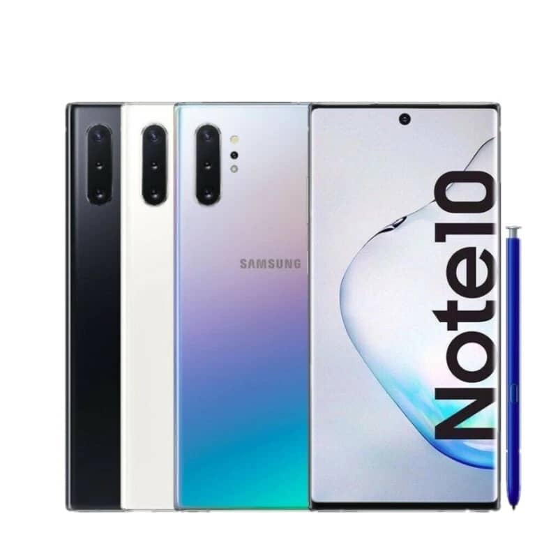Samsung Galaxy Note 10 Cell Phones Black AT&T 256GB Refurbished - Acceptable