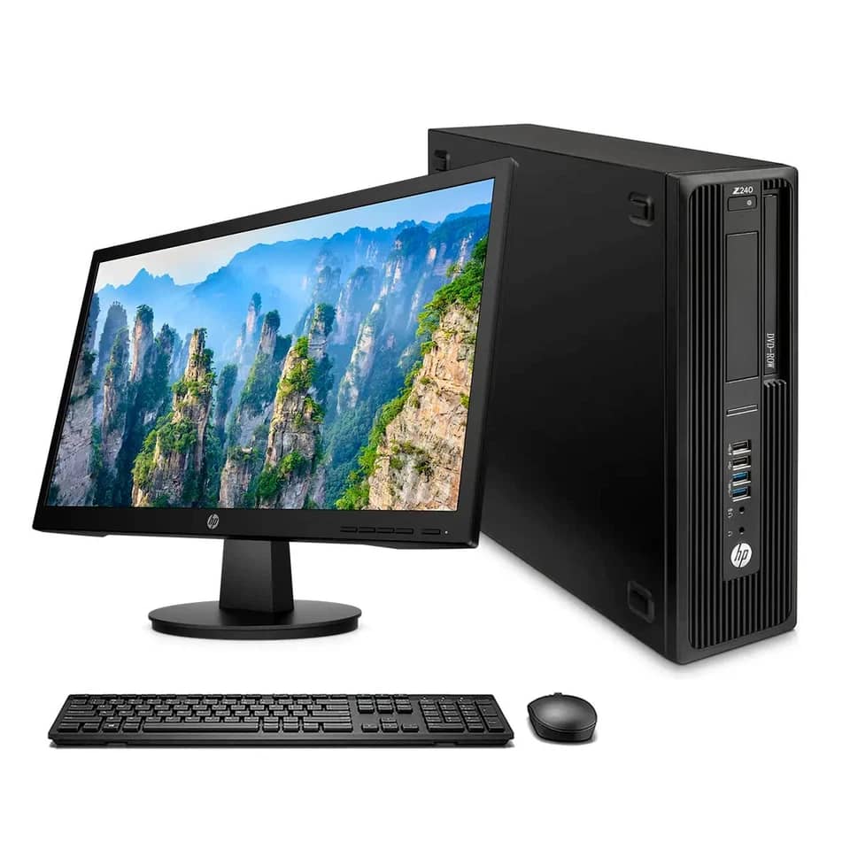 HP Z2 G4 Computers 128GB 8GB Used - Good