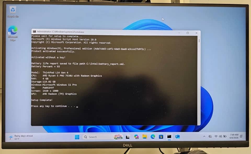 Lenovo ThinkPad L14 Gen 4 (AMD) Computers 1TB 16GB New