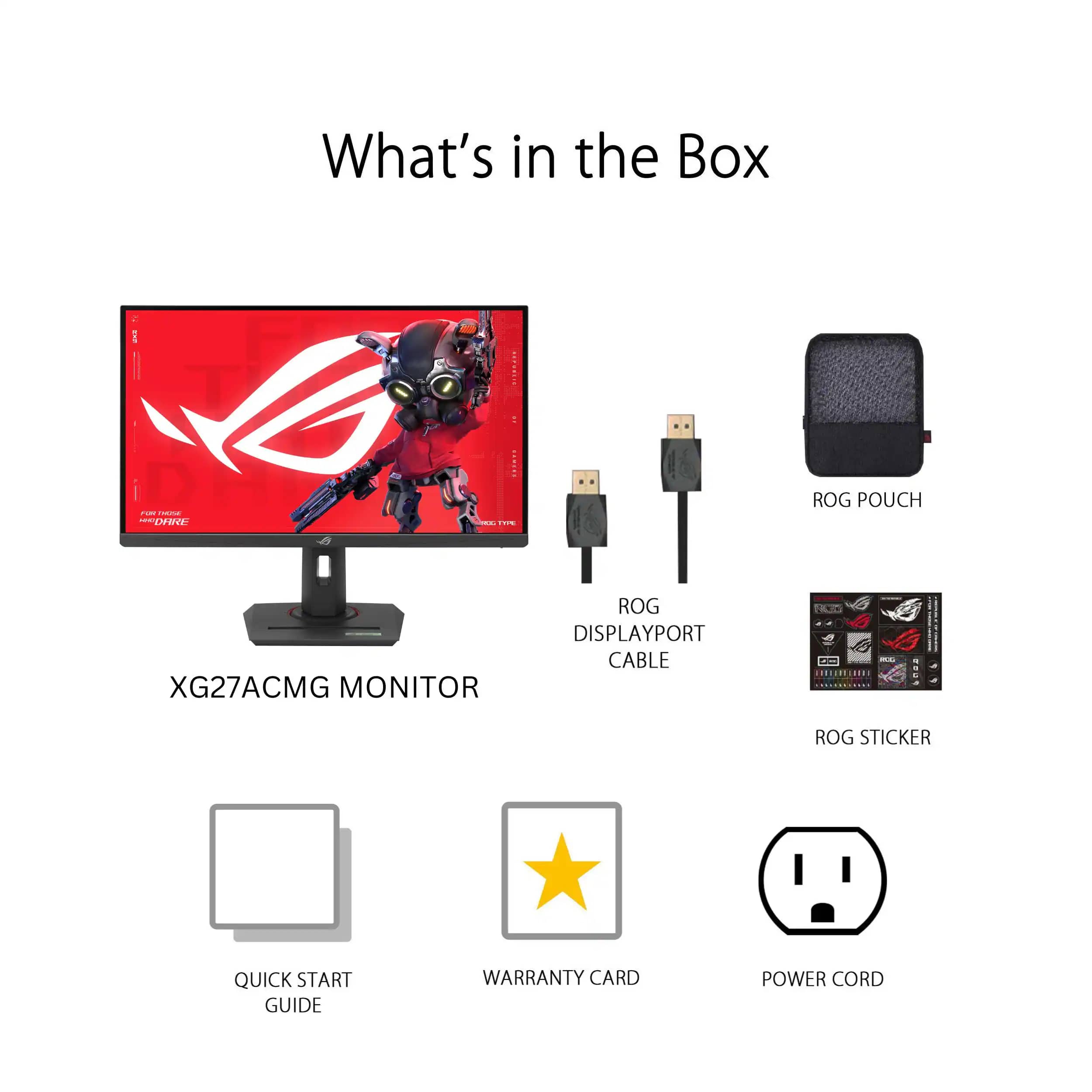 ASUS XG27ACMG Monitors New