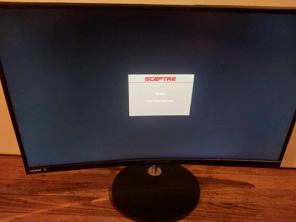 Sceptre E275W Monitors Black New