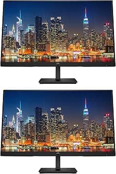 HP 324ph Monitors Black New