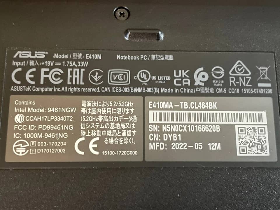 ASUS Vivobook Go E410M Computers 128GB 4GB New
